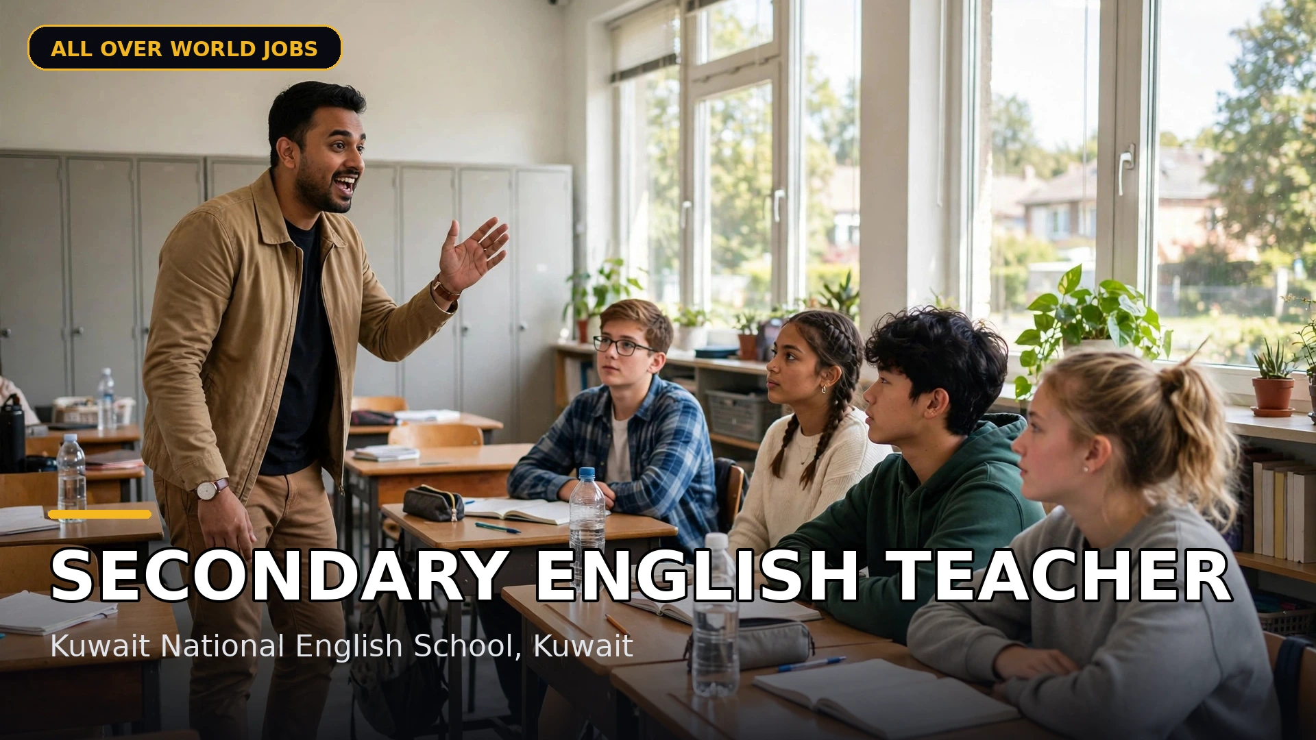 Kuwait National English School logo